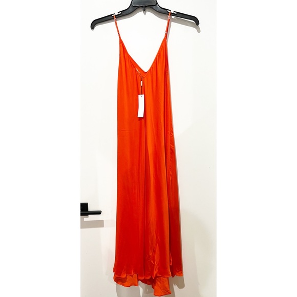 L’AGENCE Lorraine Dress -cherry tomato - Picture 5 of 5